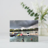 Blick über den Maschsee, Hannover Postkarte (Stehend Vorderseite)