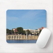 Blick über den Mirror-See Mousepad (Mit Mouse)