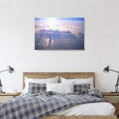 Blick über dichte Wolke Leinwanddruck (Insitu (Schlafzimmer))