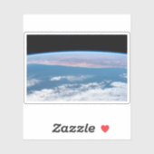 Blick über die Südwestküste Afrikas. Aufkleber (Blatt)