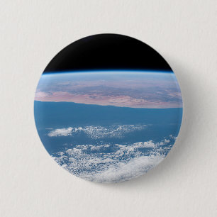 Blick über die Südwestküste Afrikas. Button