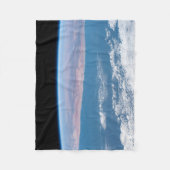 Blick über die Südwestküste Afrikas. Fleecedecke (Vorderseite)