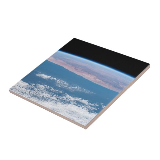 Blick über die Südwestküste Afrikas. Fliese (Seite)