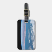 Blick über die Südwestküste Afrikas. Gepäckanhänger (Vorderseite vertikal)