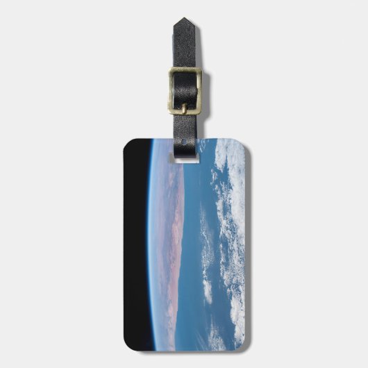 Blick über die Südwestküste Afrikas. Gepäckanhänger (Vorderseite vertikal)