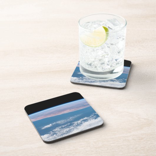 Blick über die Südwestküste Afrikas. Getränkeuntersetzer (Rechte Seite)