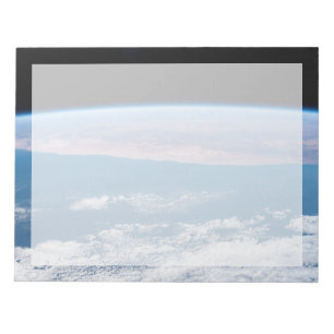 Blick über die Südwestküste Afrikas. Notizblock