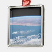 Blick über die Südwestküste Afrikas. Ornament Aus Metall (Links)