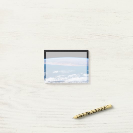 Blick über die Südwestküste Afrikas. Post-it Klebezettel (Auf Schreibtisch)