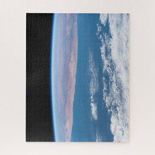 Blick über die Südwestküste Afrikas. Puzzle (Vertikal)