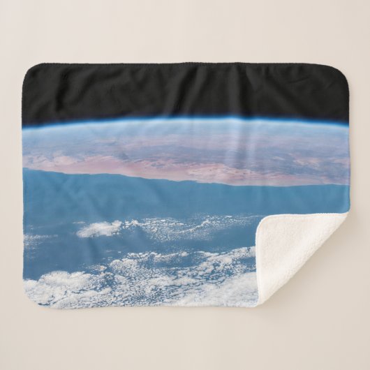 Blick über die Südwestküste Afrikas. Sherpadecke (Vorderseite (Horizontal))