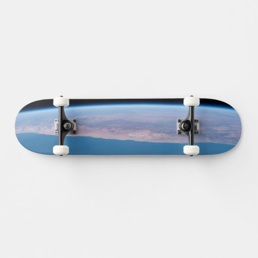 Blick über die Südwestküste Afrikas. Skateboard (Horizontal)