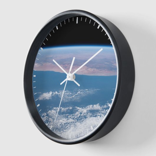 Blick über die Südwestküste Afrikas. Uhr (Winkel)