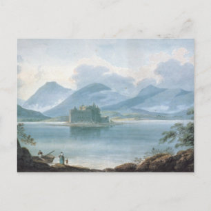 Blick über Loch Awe Postkarte