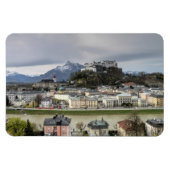 Blick über Salzburg Österreich Magnet (Horizontal)