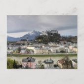 Blick über Salzburg Österreich Postkarte (Vorderseite)
