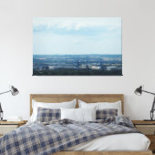 Blick über Teesside Leinwanddruck (Insitu (Schlafzimmer))