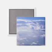 Blick über verstreute Wolke Magnet (Vorderseite/Rückseite)
