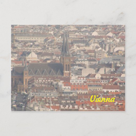 Blick über Wien, 16. Bezirk, Offering Postkarte (Vorderseite)