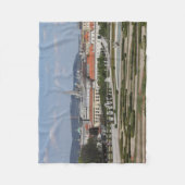 Blick über Wien Österreich Fleecedecke (Vorderseite)