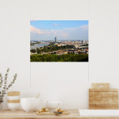 Blick über Wien Poster (Küche)