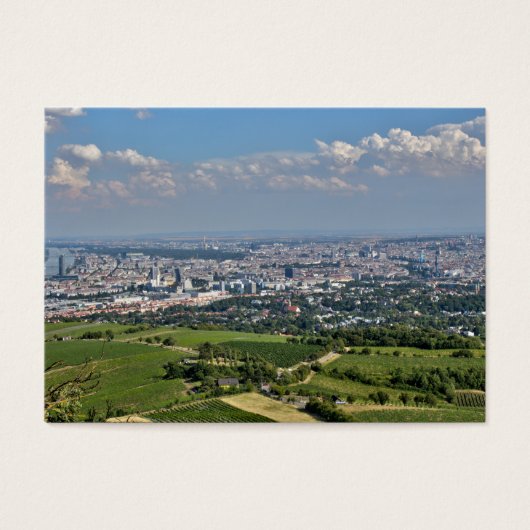 Blick über Wien von Kahlenberg aus (Vorderseite)
