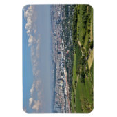 Blick über Wien von Kahlenberg aus Magnet (Vertikal)