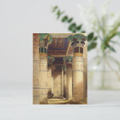 Blick unter dem Grand Portico, Philae Postkarte (Stehend Vorderseite)