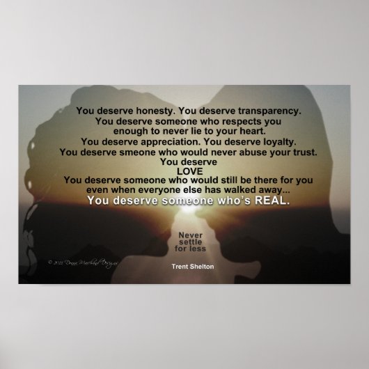 Blick verdienen poster (Vorne)