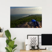Blick vom Appalachian Trail, Grayson Highlands Poster (Heimbüro)