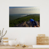 Blick vom Appalachian Trail, Grayson Highlands Poster (Küche)