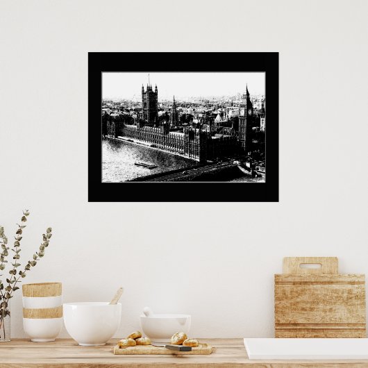 Blick vom Auge Poster (Küche)