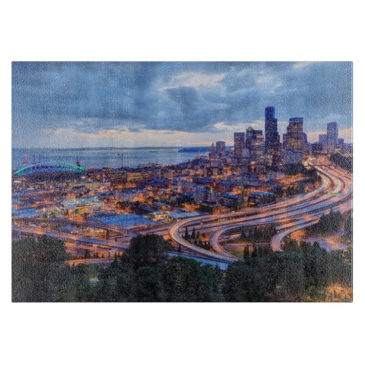 Blick vom Beacon Hill, Pacific Med Centre Schneidebrett (Vorderseite)