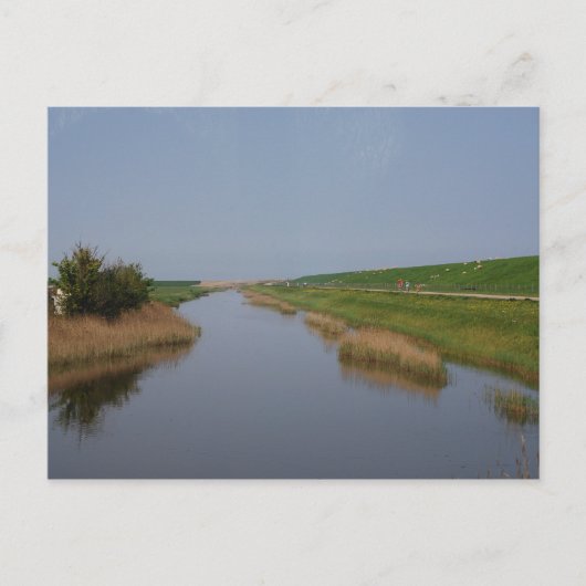 Blick vom Bus Postkarte (Vorderseite)