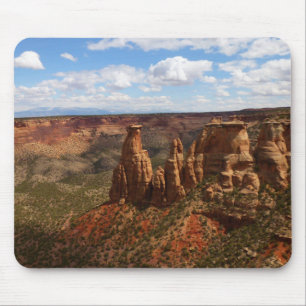Blick vom Canyon Rim Trail im Colorado Monument Mousepad