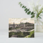 Blick vom Edinburgh Castle Postkarte (Stehend Vorderseite)