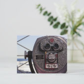 Blick vom Empire State Gebäude, NYC Postkarte (Stehend Vorderseite)