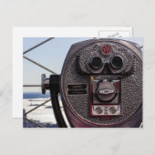 Blick vom Empire State Gebäude, NYC Postkarte (Vorne/Hinten)