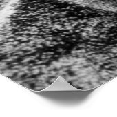 Blick vom Fenster auf Le Gras 1826 Poster (Ecke)