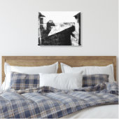 Blick vom Fenster im Le Gras Leinwanddruck (Insitu (Schlafzimmer))