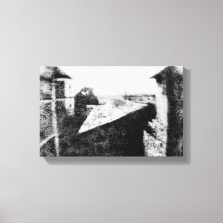 Blick vom Fenster im Le Gras Leinwanddruck