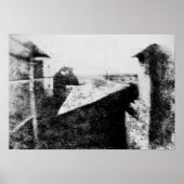 Blick vom Fenster im Le Gras Poster (Vorne)