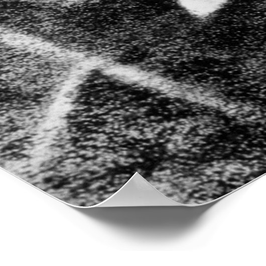 Blick vom Fenster im Le Gras Poster (Ecke)