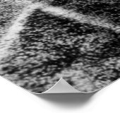 Blick vom Fenster in Le Gras, Joseph Niepce Poster (Ecke)