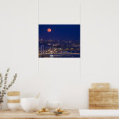 Blick vom Fishermens-Bastion neben Matyas Poster (Küche)