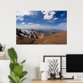 Blick vom Gipfel des Pikes Peak Poster (Heimbüro)