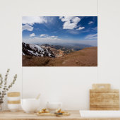 Blick vom Gipfel des Pikes Peak Poster (Küche)