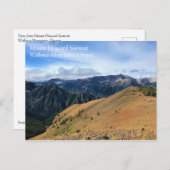 Blick vom Gipfel Mount Howard oder Postkarte (Vorne/Hinten)