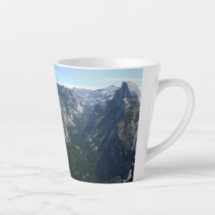 Blick vom Glacier Point im Yosemite National Park Milchtasse