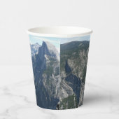 Blick vom Glacier Point im Yosemite National Park Pappbecher (Rechts)